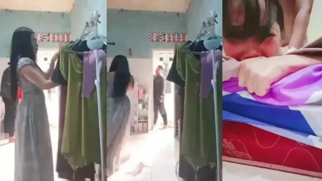 Kerumah utama tetangga pas suami kerja